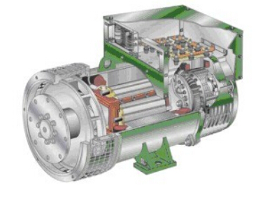 海林发电机内部结构图